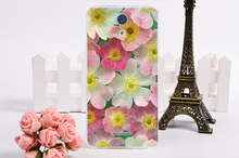 Printed Beautiful Rose Peony Flower Lenovo A2010 Case Cover Colored Painted Hard Plastic Shell Skin For