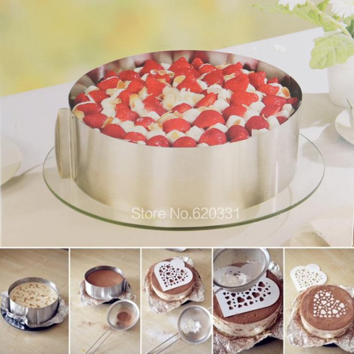 cake baking tiramisu Ring on Cake mold Setting  Home Tiramisu Aliexpress.com DIY mold