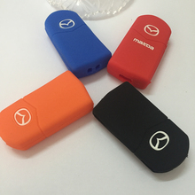 Silicone Key Cases Cover Fit For Mazda 3 Mazda 2 Mazda 6 2003 2004 2005 2006