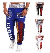 High quality 2015 Spring Autumn Brand mens sweat pants Men cotton camouflage trousers Casual Men pants