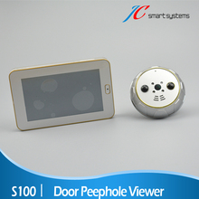 The Electronic Peephole Digital Eye Mirillas Digital De La Puerta With Doorbell, 2MP Camera, Night Vision, Motion Detection