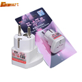 Race Wong standard European standard Italy Switzerland scale converter plug with protective door Europe socket con
