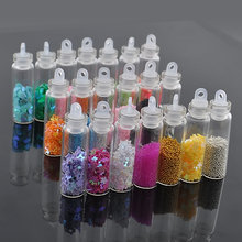 Mix 20 Bottles Nail Art Decoration PVC Nail Sticker Nail Decal For women Nail DIY tools