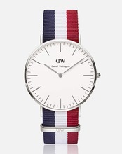 Marca de lujo de estilo Daniel Wellington relojes rose DW mujeres del reloj hombres de Nylon correa de pulsera de cuarzo militar reloj hombre 40 mm
