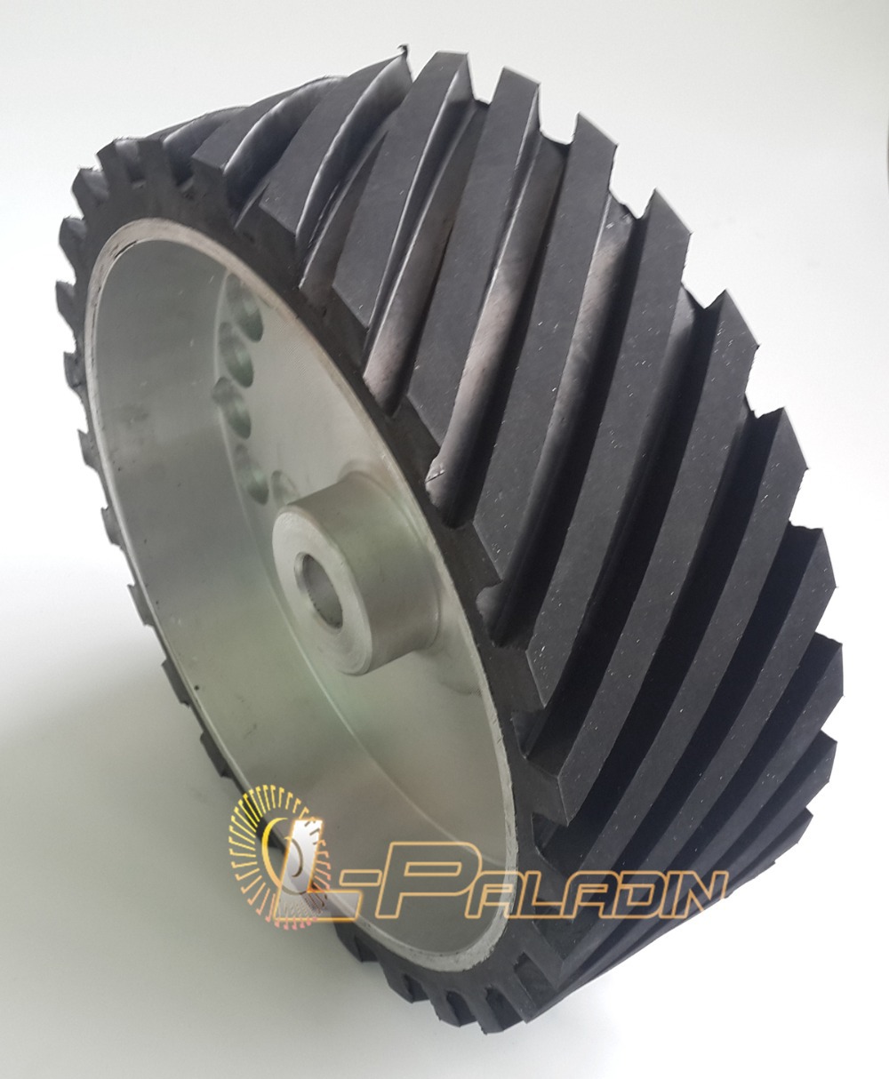 Acheter 300 * 100 * 26 mm ponceuse à bande Contact roue