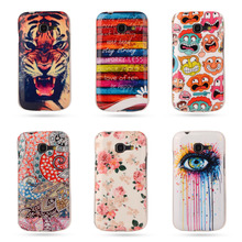 Cartoon Soft TPU Case Rubber Silicon For Samsung Galaxy Star Plus / Pro gt-7262 S7260 S7262 Printed Cover Protective Phone Cases