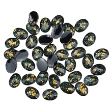 3d nails art decortions nail studs round black resin drill acrylic DIY accessories for nails cellphone PJ186