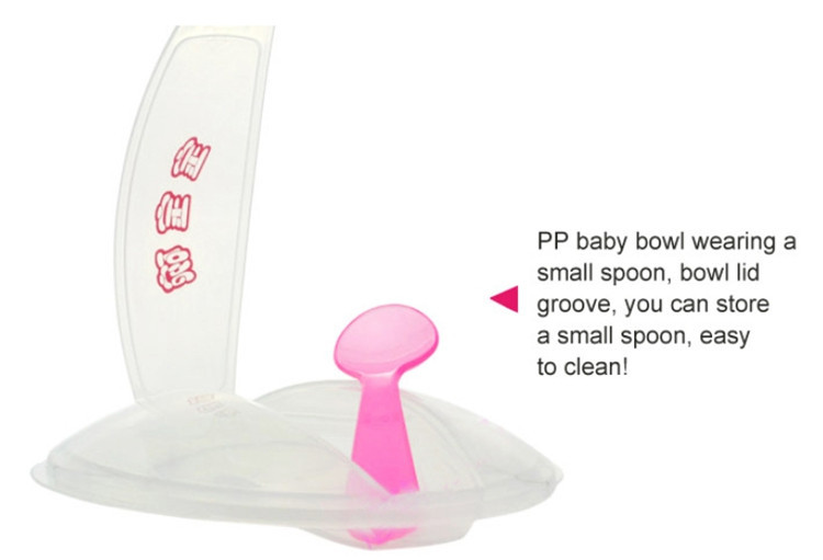 Baby Manual Food Processor Bowl And Spoon Infant Trainer Baby Food Grinder Supplies Infant Feeder Cooking Machine Blue Pink (5)