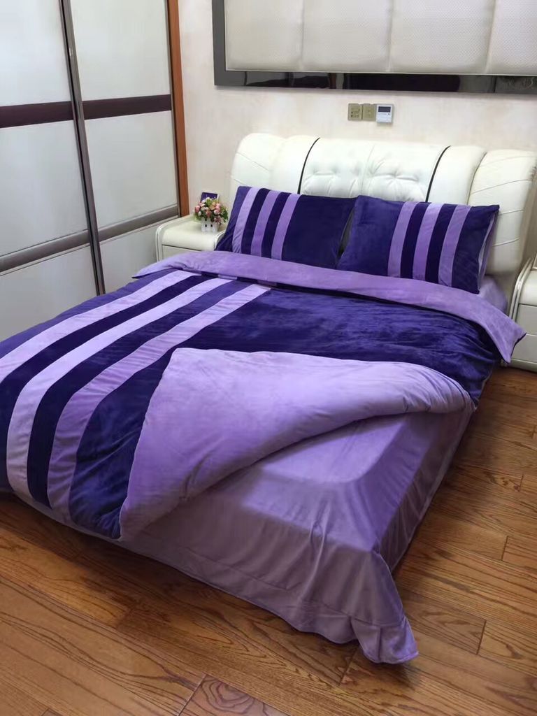Online Buy Wholesale purple duvet cover queen from China purple duvet