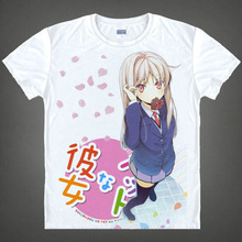 Sakurasou T-shirts Pet kawaii Japanese Anime t shirt Manga Shirt Cute Cartoon shiina mashiro Cosplay shirts 37179321488 tee 531