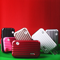 2016 Universal high quality mini suitcase Shell package protective phone bag Power Bank mobile hard disk