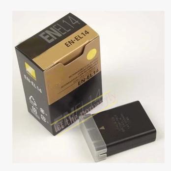 EN EL14 ENEL14 Rechargereable camera battery pack for Nikon D5100 D3100 P7100 P7000 P7700 D3200 D5200