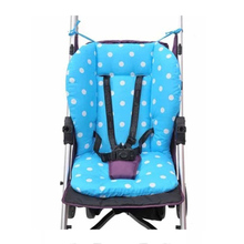 Comfortable Colorful Baby Infant Stroller Seat Pushchair Cushion Cotton Mat White Dot Seat Cushion FCI#