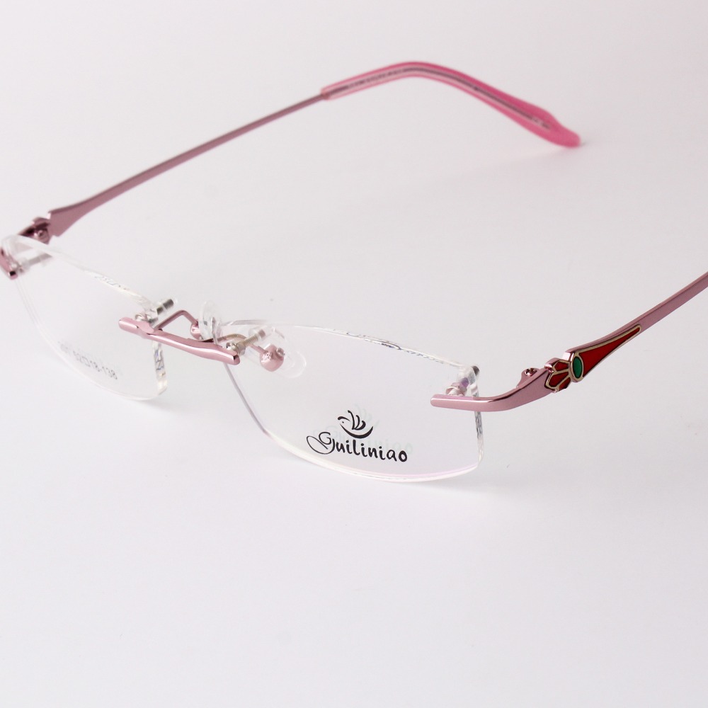 womens rimless prescription eyeglasses Global Business ...