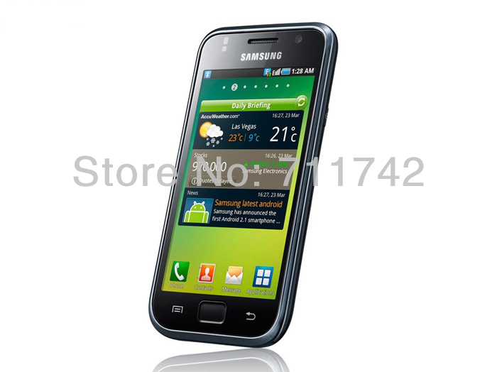 Refurbished Samsung I9000 Galaxy S Unlocked Mobile Phone 4 0 inch 5MP Camera 8ROM WIFI GPS