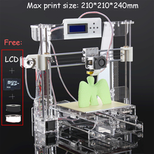2016 Upgraded Quality High Precision M-505 DIY 3d Printer kit with 2 Rolls Filament +8GB SD card+ LCD+DHL Shipning