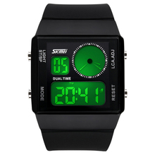 SKMEI S Shock Men Quartz Digital Watch Men Sports Watches Relojes LED Military Waterproof Quartz Wristwatches Relogio Masculino