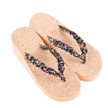 Splendid Women Summer Shoes Sandals Slipper Antiskid Beach Home Casual Flip-flops Free Shipping