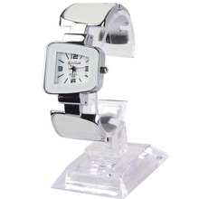6 Colors Fashion New Girls Ladies Womens Watch Charms Bracelet Bangle Watch Trapezoid Small Dial Quartz