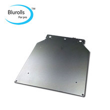 3d printer parts ultimaker 2 diy aluminum alloy print table base plate 303.5*257*4mm oxidation treatment surface