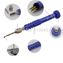 Pentalobe 0.8 precisión S2 destornillador bits Multi Kit destornillador 5 en 1 for iPhone Samsung teléfono de reparación de bricolaje herramientas