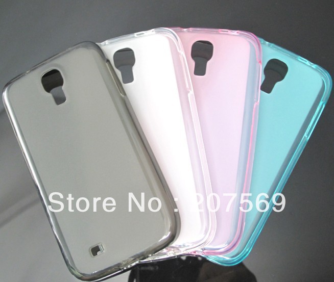 Matte Pudding Soft TPU Gel Back Case For Samsung Galaxy s4 Mini i9190 X Design Free Shipping