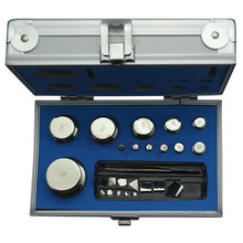 F2 grado 24 unids 1 mg – 500 g 304 de acero inoxidable calibración pesas Kit Set w certificado para balanzas electrónicas equilibrio pruebas
