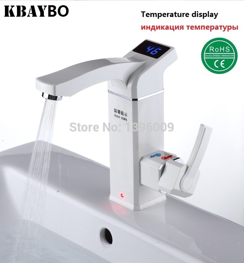3500W Electric Instant Water Heater Tap Instantaneous Electric Hot Water Faucet Tankless Heating Bathroom Kitchen Faucet 3500W Electric Instant Water Heater Tap Instantaneous Electric Hot Water Faucet Tankless Heating Bathroom Kitchen Faucet