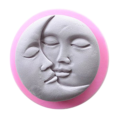 <b>Moon Face</b> cooking tools chocolate ice mold wedding Decorating Silicone Mold <b>...</b> - -font-b-Moon-b-font-font-b-Face-b-font-cooking-tools-chocolate-ice-font