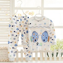 autumn clothes Cotton clothing sets suits kids boy girl spajamas children underwear sleepwear T Shirt Tops
