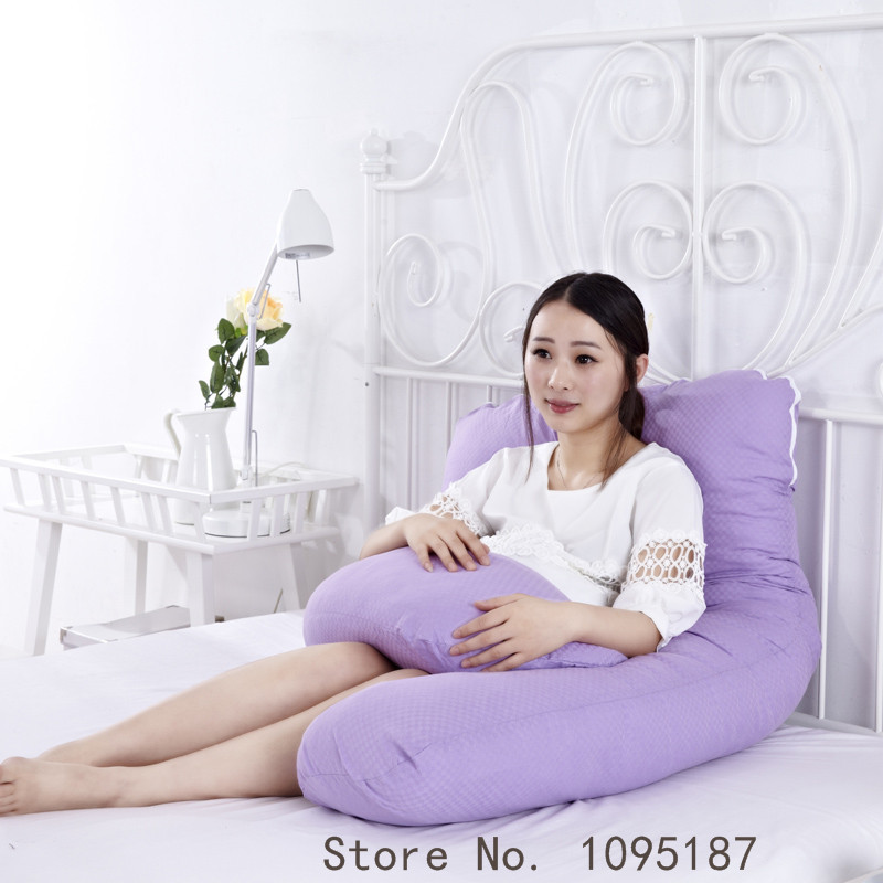 100% cotton pregnant nursing pillow body Pillow U-shape pillow boyfriend pillowswaist support pillow multifunctional side sleep