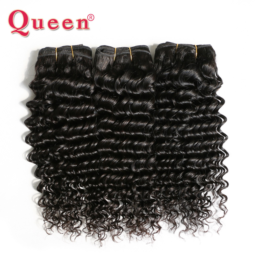 Peruvian Deep Wave Queen Hair Products Peruvian Curly Hair Weave Unprocessed Peruvian Human Hair 3 Bundles Top Hair Extensions