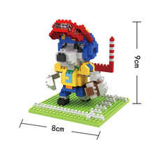 BOB 9545 Japanese Anime Series Snoopie Gridder Educational Diamond Bricks Minifigures Building Block Toys Gift