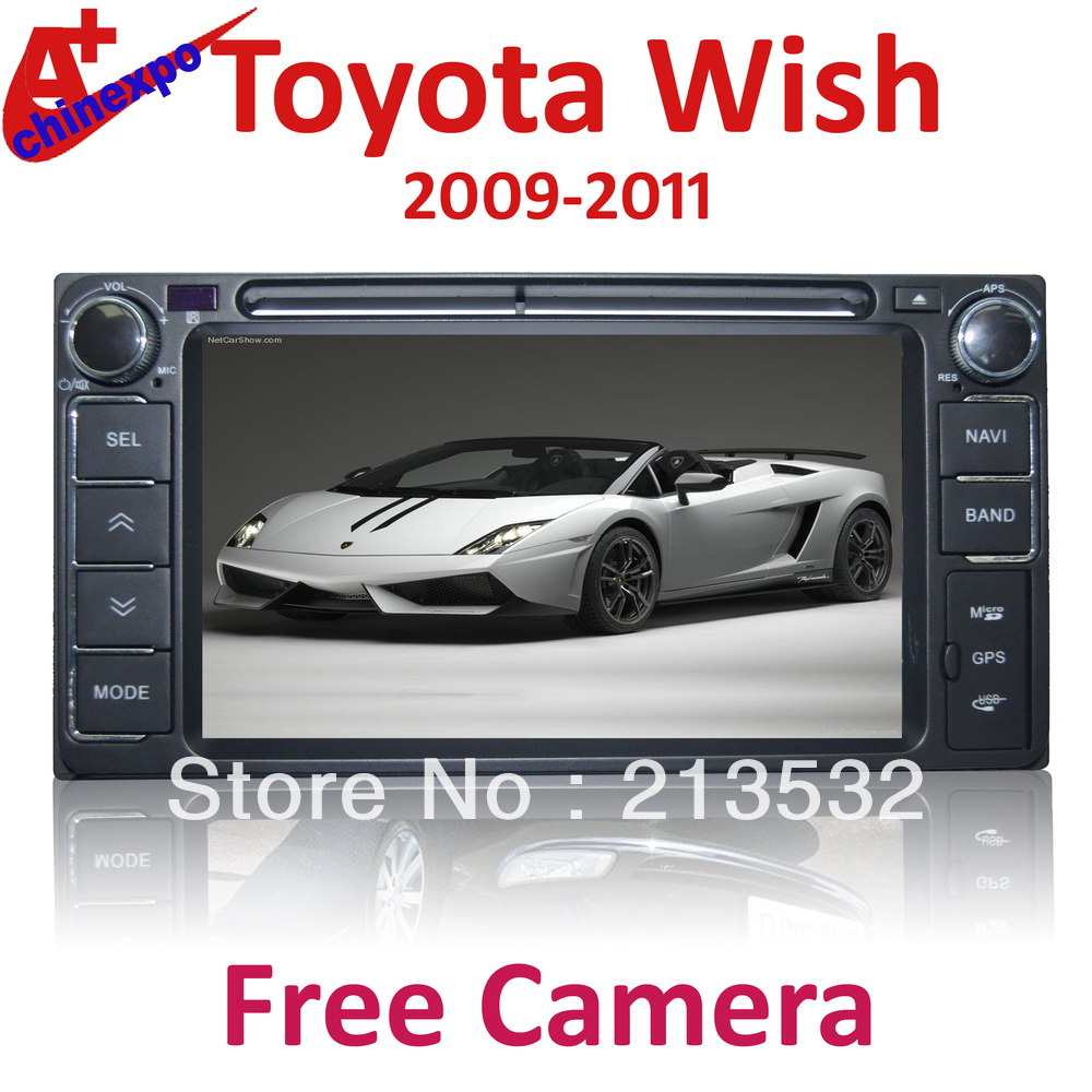 car dvd player for toyota wish #2