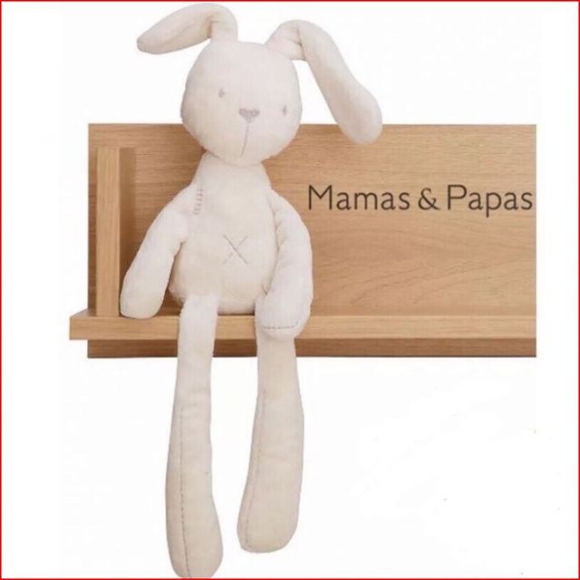 50 см Mamas & Papas ребенок кролик комфорт сна куклы плюшевые игрушки Мягкие Плюшевые Гладкий Послушный Кролик Спать Спокойно Кукла