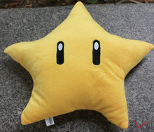 Hot Sale High quality Famous anime 5Pcs/Lot 23cM Super Mario stars Plush dolls Send children Good Christmas gift