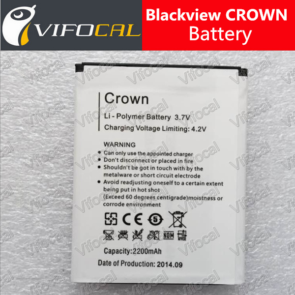 Blackview   100%  2200  batterij  -  +   +   -  