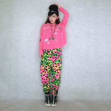 New Nightclub Ladies Disco Dance Costume Student Jazz Dance Practice Clothes Hip-Hop Clothing Sweater and Trouser