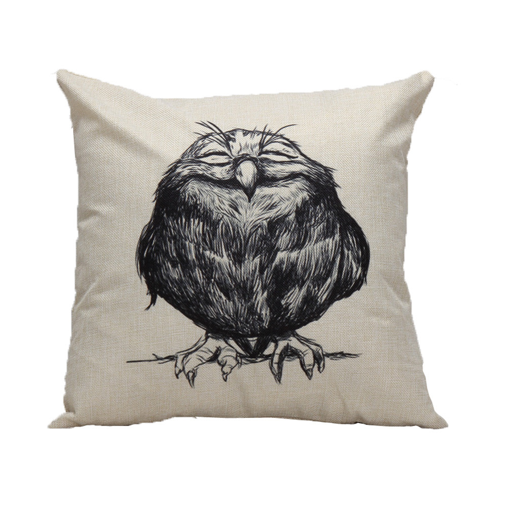 Wholesale Owl Pillow Case Decorative Throw Pillows Lovely