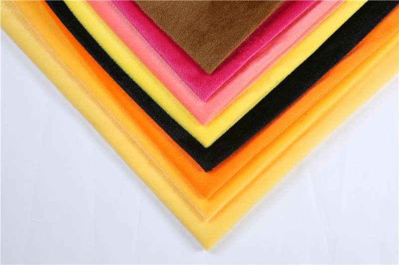 8 Pcs/Lot 40*50cm Solid Color Fabric Meter Plush F...
