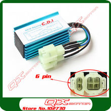 Hight Performance CDI GY6 Scooter Moped 50cc 125cc CDI Box AC fired 6 pin Racing CDI 139QMB 152QMI Motorcycle Scooter ATV
