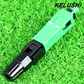 KELUSHI High Quality 100pcs a lot Fiber Optic Cold Connector wholesale SC APC Quick Splicer SC