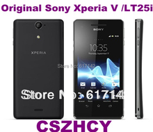 5pcs/lot Original Unlocked Sony LT25i Xperia V 3G Smart cellphone Dual core 4.3″inch 13MP  GPS Refurbished Phone