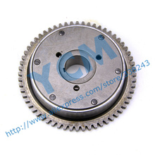 More Ball Startup Disk Overrunning Clutch GY6 125 150cc Starter Gear Scooter Engine 152QMI 157QMJ Spare Parts YCM