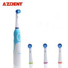 Oral Hygiene Health Care Products Battery Operated Electric Toothbrush with 4 Brush Heads Oral Hygiene Health Products