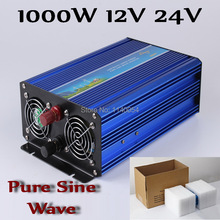 1000W Off Grid Inverter DC12V or 24V to AC100/110/120VAC or 220/230/240V