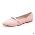 Free Shipping Woman Flat Heels 2016 New Fashion Woman pointed shallow mouth to help low flat