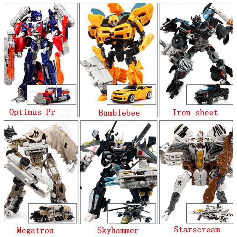 Transformation 4 Optimus Pe Bumblebee Cars Brinquedos Robots Action Figures Classic kids toys for boys juguetes