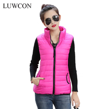 Autumn Winter Coat 2016 Women Ladies Gilet Colete Feminino Casual Waistcoat Female Sleeveless Cotton Vest Jacket Plus Size