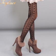 Lovely Heart String Glitter Shiny Pantyhose